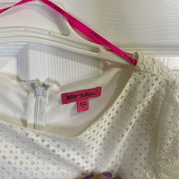 Betsey Johnson lace cow neck dress - Picture 3 of 9